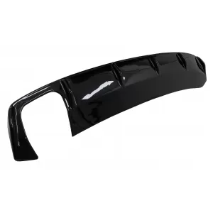 Difuzor Bara Spate compatibil cu Skoda Octavia II (2004-2009) Negru Lucios-image-6089811