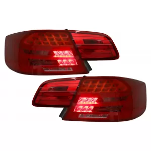 LED Luci posteriori per BMW Serie 3 E92 Coupé Pre LCI 2006-2010 rosso Chiaro-image-6089682