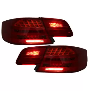 LED Luci posteriori per BMW Serie 3 E92 Coupé Pre LCI 2006-2010 rosso Chiaro-image-6089685