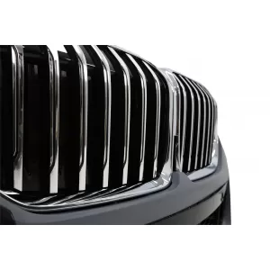 Bodykit für BMW 7 G12 15-19 Konvertierung zu G12 LCI 2020 Look Kapuze Kotflügel vorne-image-6092698
