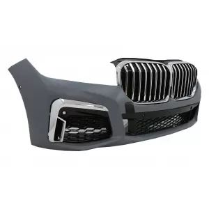 Bodykit für BMW 7 G12 15-19 Konvertierung zu G12 LCI 2020 Look Kapuze Kotflügel vorne-image-6092700