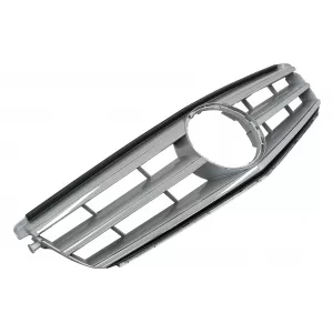 Frontgitter für Mercedes C W204 S204 Limousine Kombi 2007-2014 Sport Silber-image-6091380