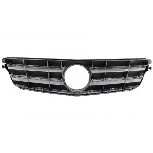 Frontgitter für Mercedes C W204 S204 Limousine Kombi 2007-2014 Sport Silber-image-6091381