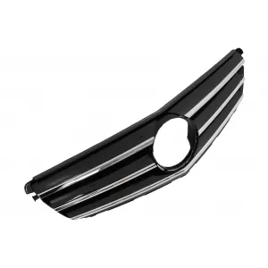 Grila Centrala compatibil cu Mercedes C-Class W204 S204 Limousine Station Wagon (2007-2014) Sport Negru Lucios-image-6091387
