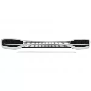 image-66-Frontstoßstangenteile für Mercedes S-Klasse W222 Facelift Limousine 17-20 Chrom M-Design