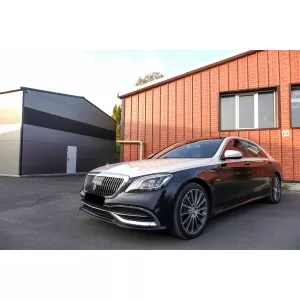 Frontstoßstangenteile für Mercedes S-Klasse W222 Facelift Limousine 17-20 Chrom M-Design-image-6091901