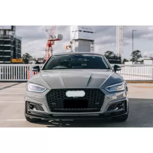Grila Centrala compatibil cu Audi A5 F5 (2017-2019) RS Design Negru Lucios-image-6090412