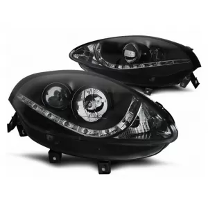 image-60-LED fényszórók Fiat Bravo II (2007-2015) típushoz, fekete