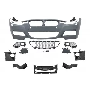Paraurti anteriore per BMW 3 F30 F31 2011-2019 M-Technik Look senza Fendinebbia-image-6350477