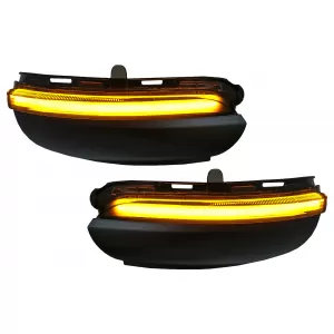 image-5-Dinamikus LED tükör irányjelző VW Golf 6 ferdehátú (2008-2013) Touran (2010-2015) füst