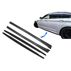 image-18-Прагове с разширения, подходящи за BMW 5 Series G30 Лимузина G31 Touring (2017-up) M5 Дизайн