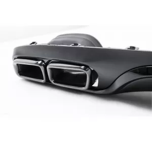 Diffusor Stoßstange für Mercedes E W213 S213 Standard 16-20 Endrohre E63 Look-image-6094544