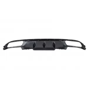 Diffusor Stoßstange für Mercedes E W213 S213 Standard 16-20 Endrohre E63 Look-image-6094545