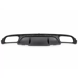 Rear Bumper Diffuser with Black Exhaust Muffler Tips suitable for Mercedes E-Class W213 S213 Standard (2016-2020) E63 Design