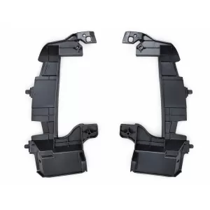 Rear Bumper Diffuser with Black Exhaust Muffler Tips suitable for Mercedes E-Class W213 S213 Standard (2016-2020) E63 Design