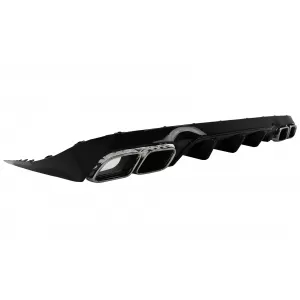 Diffusor Endrohre für Mercedes E-Klasse C238 A238 AMG Sport Line Coupé Cabrio 2016-2019 E63 Design-image-6094564