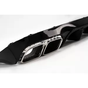 Diffusor Endrohre für Mercedes E-Klasse C238 A238 AMG Sport Line Coupé Cabrio 2016-2019 E63 Design-image-6094567