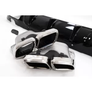 Stoßstange Diffusor Endrohre für Mercedes CLS C257 Sport Line 18+ CLS63-Design-image-6094555