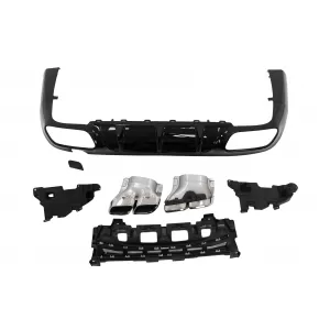 Stoßstange Diffusor Endrohre für Mercedes CLS C257 Sport Line 18+ CLS63-Design-image-6094558