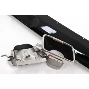 Difuzor Bara Spate cu Evacuare Dubla Crom compatibil cu BMW 2 Series F44 Gran Coupé (2020-up) M235I Design-image-6094585