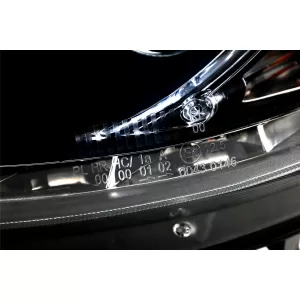 Faruri DAYLINE compatibil cu Seat Leon Altea Toledo 1P (06.2005-2009) Negru-image-6093335