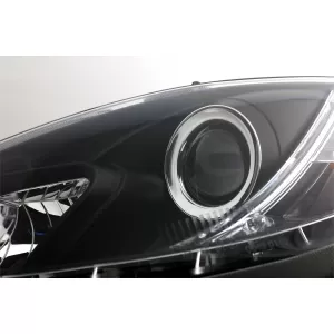 Faruri DAYLINE compatibil cu Seat Leon Altea Toledo 1P (06.2005-2009) Negru-image-6093337