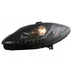 Faruri DAYLINE compatibil cu Seat Leon Altea Toledo 1P (06.2005-2009) Negru-image-6093340