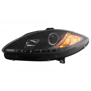 Faruri DAYLINE compatibil cu Seat Leon Altea Toledo 1P (06.2005-2009) Negru-image-6093342