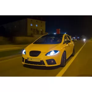 Faruri DAYLINE compatibil cu Seat Leon Altea Toledo 1P (06.2005-2009) Negru-image-6093347