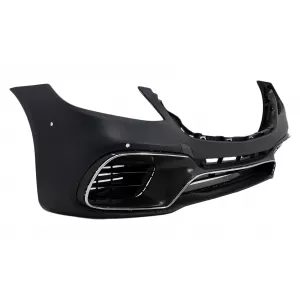 Paraurti per Mercedes Classe S W222 Facelift 2017-2020 S63 Look Griglie inferiori-image-6093065
