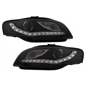 image-48-LED fényszóró Audi A4 B7 (11.2004-03.2008) fekete