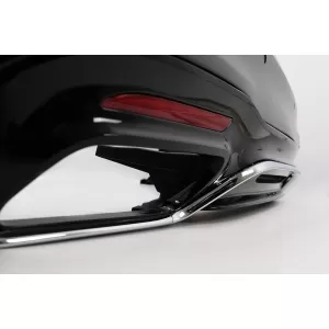 Bara Spate cu Difuzor si Ornamente tobe compatibil cu Mercedes S-Class W222 Facelift (07.2017-08.2020) Sedan-image-6093079