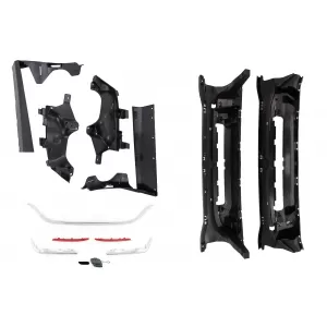 Bara Spate cu Difuzor si Ornamente tobe compatibil cu Mercedes S-Class W222 Facelift (07.2017-08.2020) Sedan-image-6093081