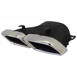 Bara Spate cu Difuzor si Ornamente tobe compatibil cu Mercedes S-Class W222 Facelift (07.2017-08.2020) Sedan-image-6093095