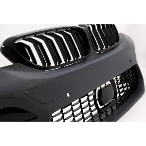 Bodykit für BMW 5er G30 2017-2019 M5 Look Stoßstange Endrohre Seitenschweller-image-6095346