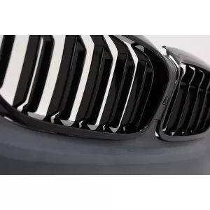 Bodykit für BMW 5er G30 2017-2019 M5 Look Stoßstange Endrohre Seitenschweller-image-6095347