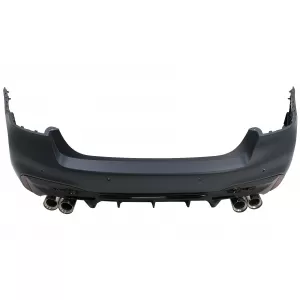 Bodykit für BMW 5er G30 2017-2019 M5 Look Stoßstange Endrohre Seitenschweller-image-6095352