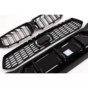 Bodykit für BMW 5er G30 2017-2019 M5 Look Stoßstange Endrohre Seitenschweller-image-6095371