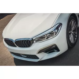Bodykit für BMW 5er G30 2017-2019 M5 Look Stoßstange Endrohre Seitenschweller-image-6095553