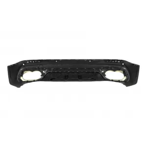 Rear Diffuser with Chrome Exhaust Tips suitable for Mercedes GLB X247 SUV (2020-up) 45 S Design