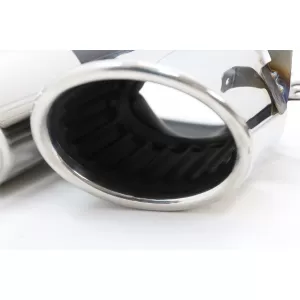 Rear Diffuser with Chrome Exhaust Tips suitable for Mercedes GLB X247 SUV (2020-up) 45 S Design