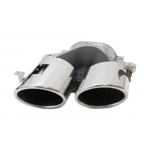 Rear Diffuser with Chrome Exhaust Tips suitable for Mercedes GLB X247 SUV (2020-up) 45 S Design