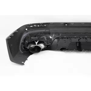 Hátsó diffúzor fekete kipufogóvégekkel Mercedes GLB X247 SUV (2020-tól) 45 S Design Night Package-image-6094817