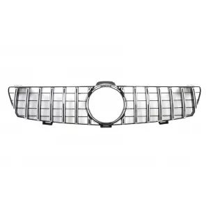 image-13-Kühlergrill Gitter für Mercedes CLS W219 2005-2008 GT-R Panamericana Design Chrom