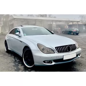 Front Grille suitable for Mercedes CLS W219 (2005-2008) GT-R Panamericana Design Chrome