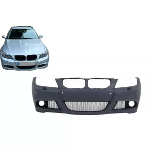 image-42-prednji branik pogodan za BMV serije 3 E90 Sedan E91 Touring LCI (2008-2011) M-Technik dizajn sa PDC