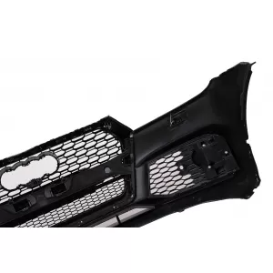 Pare-chocs pour Audi Q5 SUV FY Standard 2017-2020 RS Design Calandre nid d'abeille PDC SRA-image-6338982