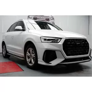 Pare-chocs avant pour Audi Q3 F3 CUV 2018-2021 RS Design Calandre PDC SRA-image-6276729