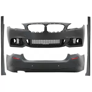 image-25-Bodykit für BMW 5er F10 11-14 Stoßstange Seitenschweller M-Technik Design