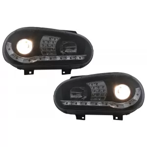 LED Scheinwerfer für VW Golf IV 4 Cabrio Schrägheck Variant 09.97-09.03-image-6094001